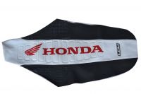 LCM Covers - CRF 450 2013/2014 - Ultra Gripp - Vico Replica - Blanca/Negro